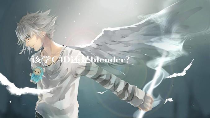 该学C4D还是blender？